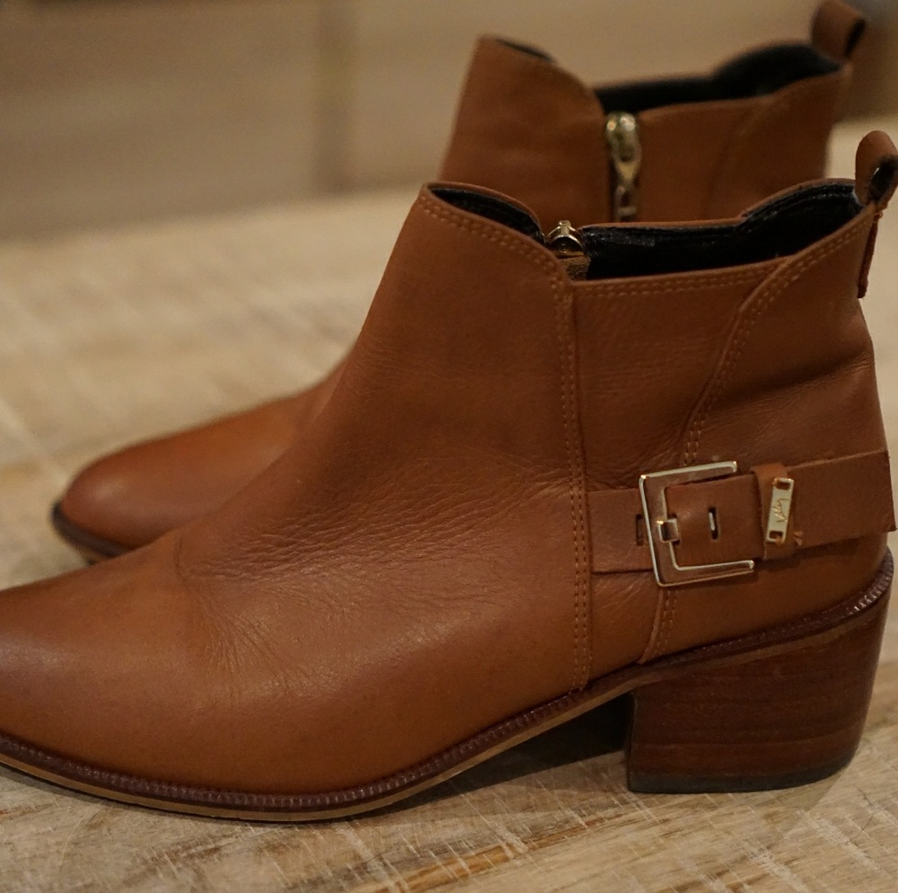 Leather Booties